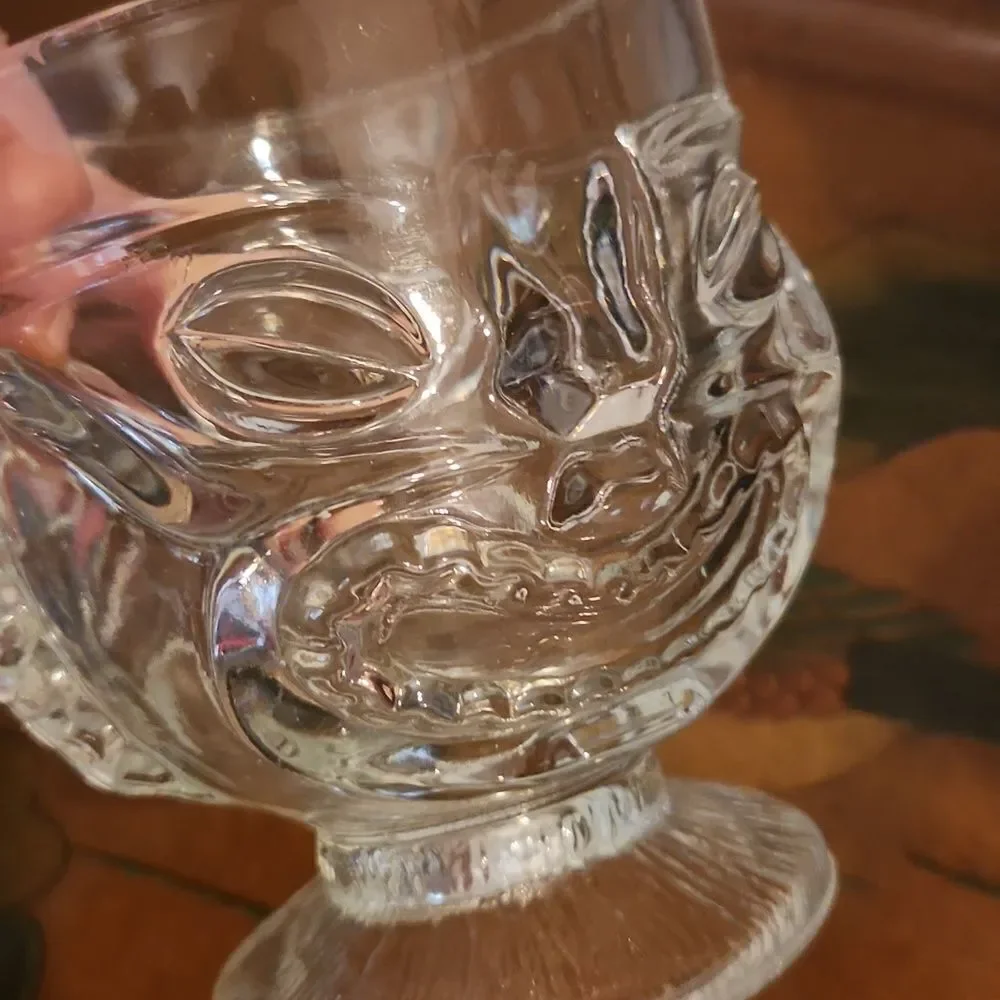 Tiki 2 Sided Happy Sad Face Glass 12 oz.